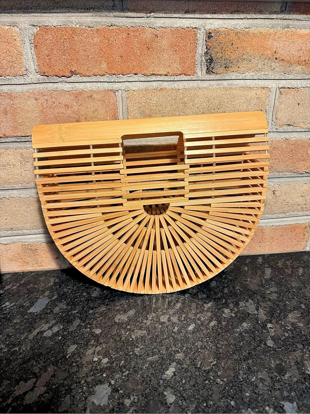 Bamboo Clutch Purse
